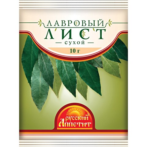 Лавровый лист Русский аппетит 10г